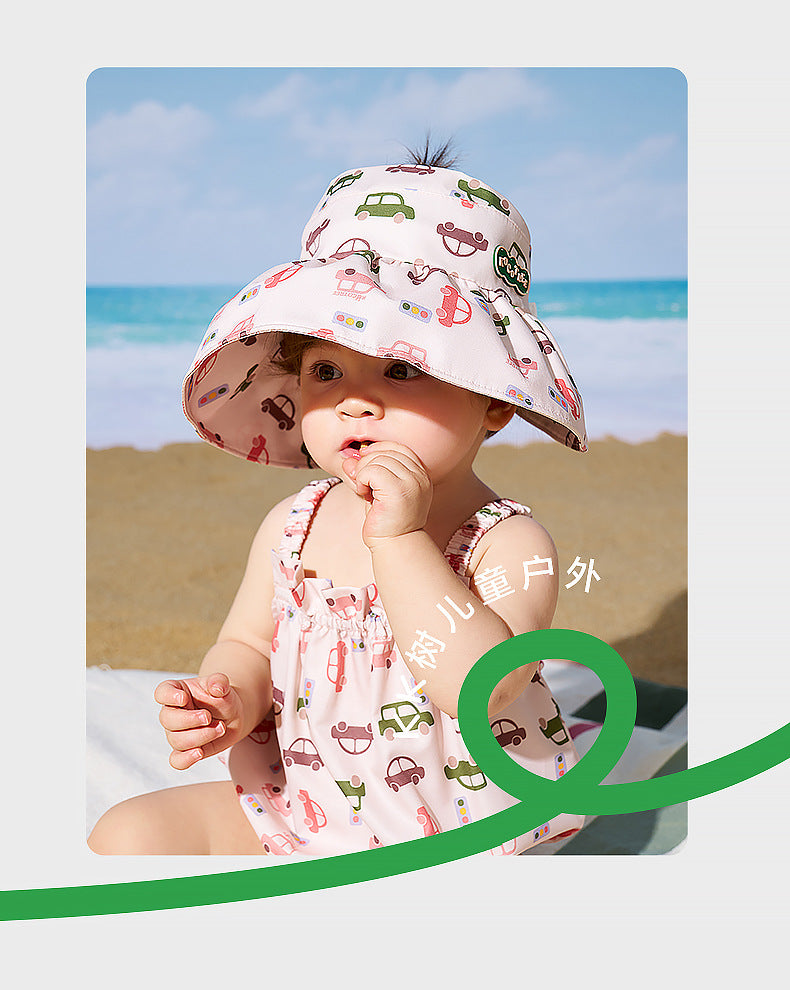 Kocotree Baby Sun Hat UV Protection Infant Sun Hat Summer Boys Girls Hat Children's Sun Hat Thin