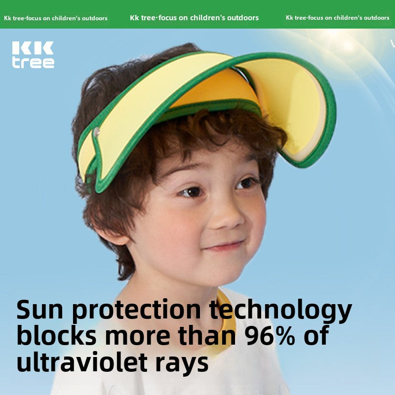 Kocotree Children's Sun Hat Boys Girls Summer Sun Visor Baby UV Protection Elementary School Hat