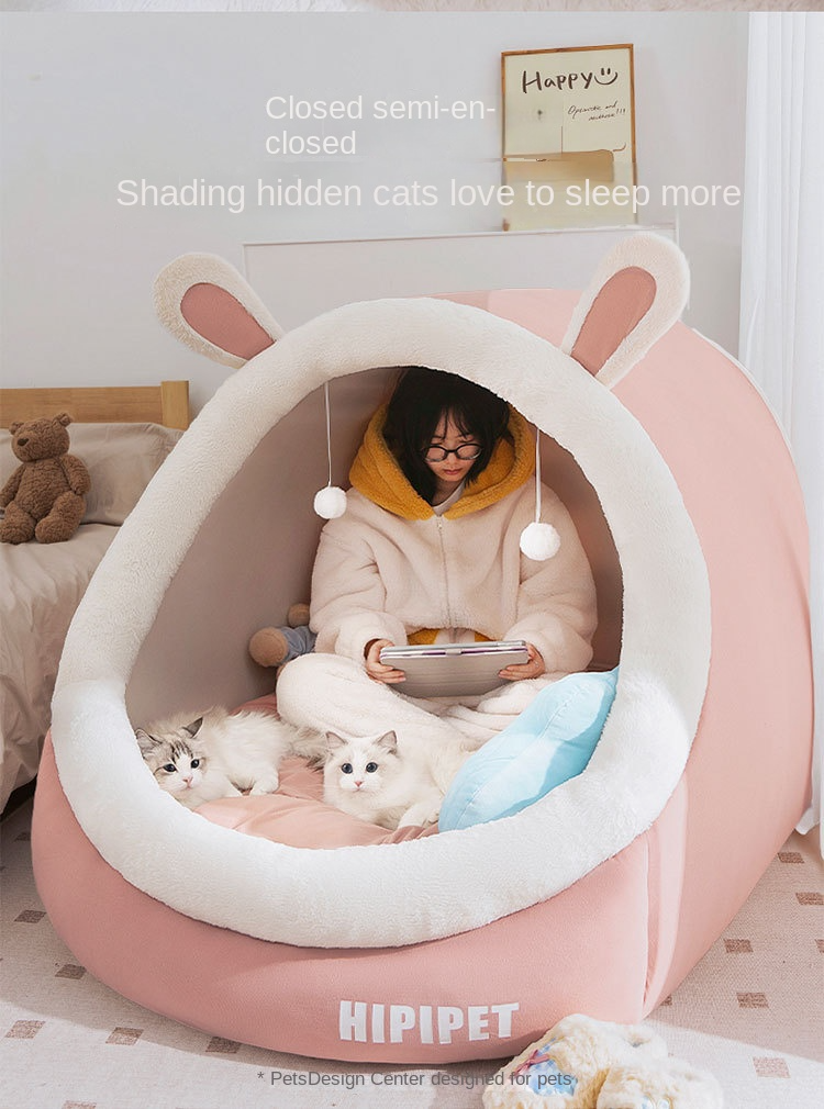 Human cat's nest, oversized dog's nest, pillow for girls to sleep, children's play nest, indoor tent