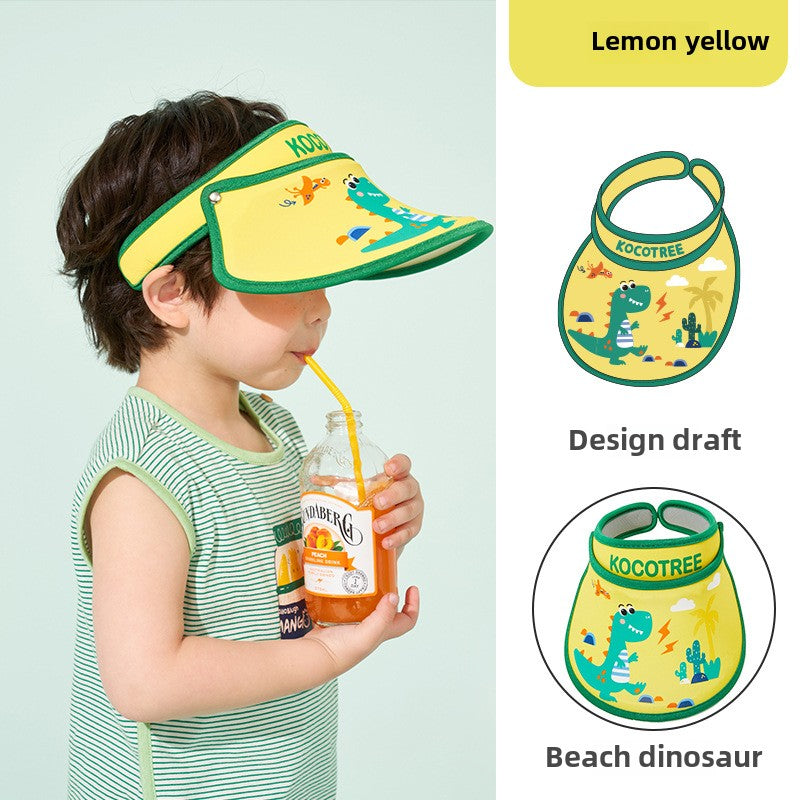 Kocotree Children's Sun Hat Baby Sun Hat Boys Girls Visor Sun Hat Wide Brim Thin UV Protection