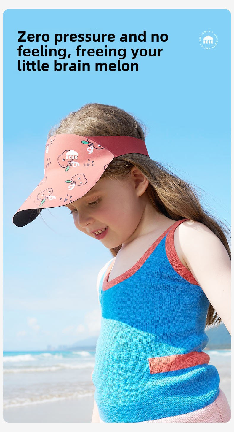 Kocotree Children's Baseball Cap Boys Girls Duckbill Hat Baby Sun Protection Hat Sunshade Visor Boys Girls