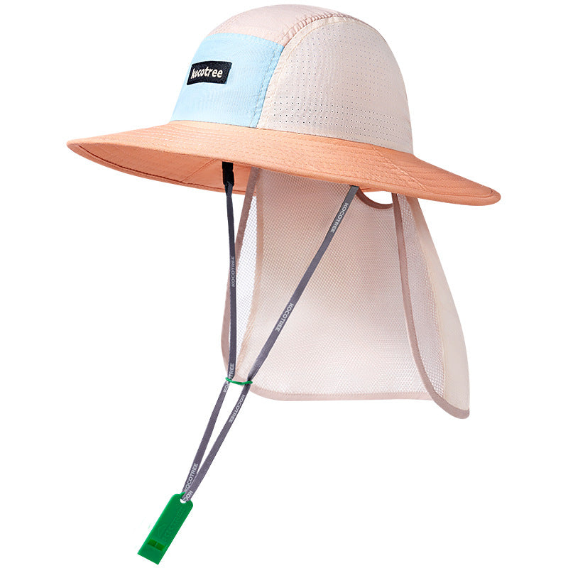 Kocotree Original Yarn Children's Sun Protection Hat Baby Sun Hat Fisherman Sun Hat Spring Autumn Summer Thin Style