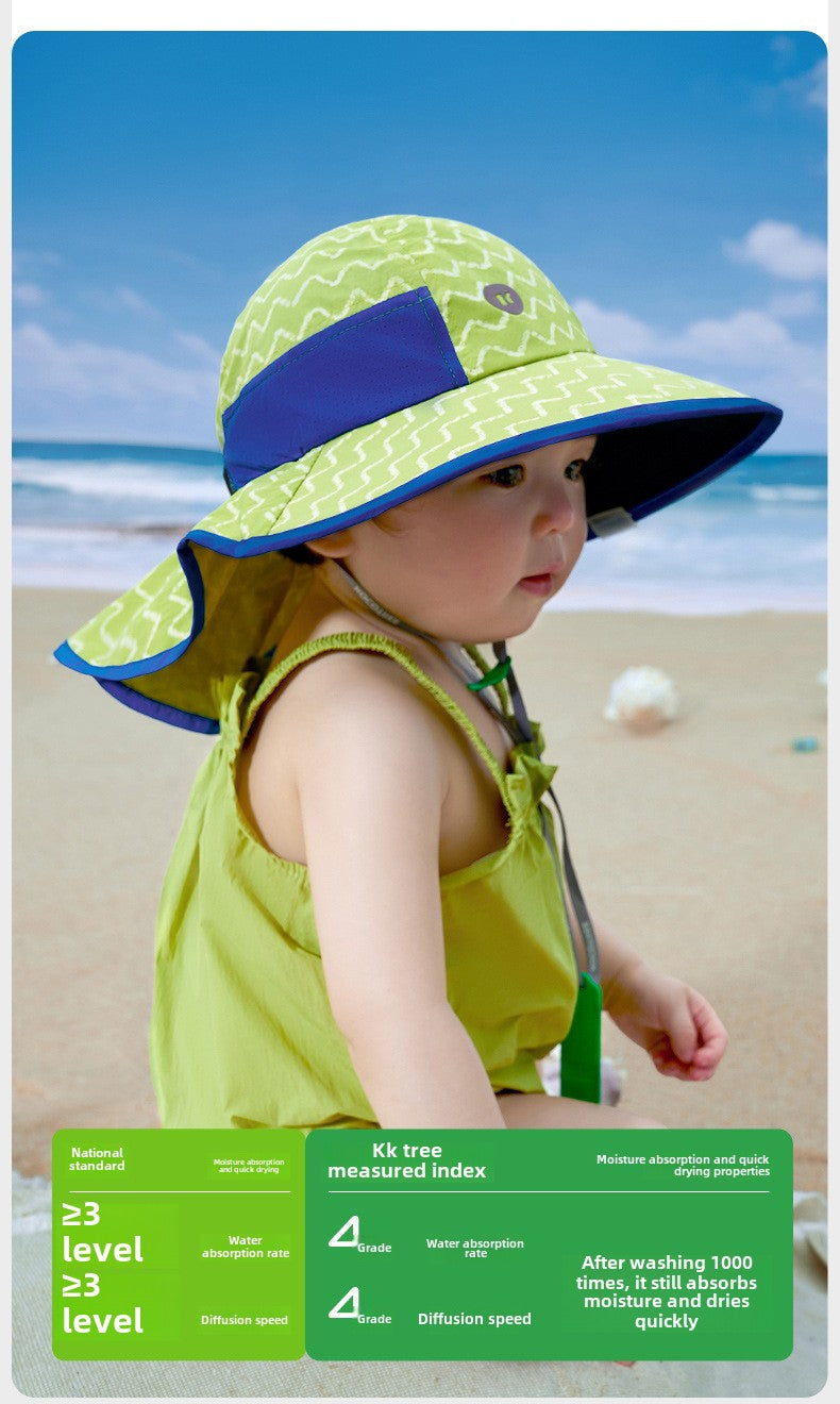 Kocotree Original Yarn Baby Sun Hat Infant Sunshade Hat Summer UV Protection Children's Sun Hat Boys Girls