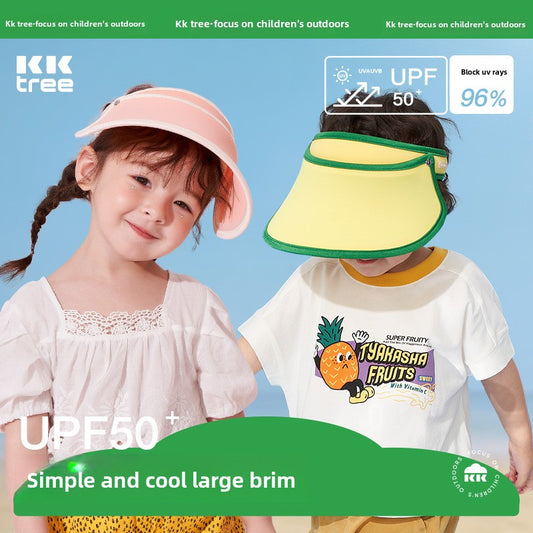 Kocotree Children's Sun Hat Boys Girls Summer Sun Visor Baby UV Protection Elementary School Hat