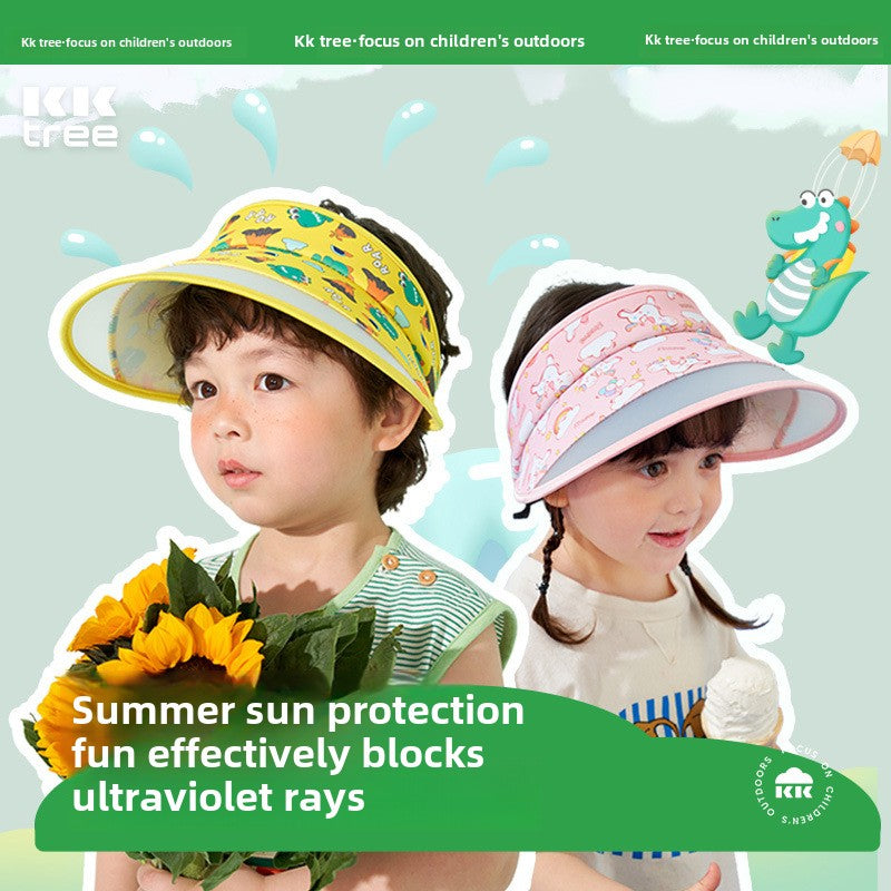 Kocotree Children's Sun Hat UV Protection Sun Hat Baby Hat Boys Girls Visor Large Brim Summer