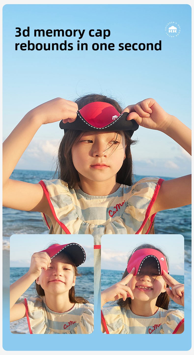 Kocotree Children's Baseball Cap Boys Girls Duckbill Hat Baby Sun Protection Hat Sunshade Visor Boys Girls