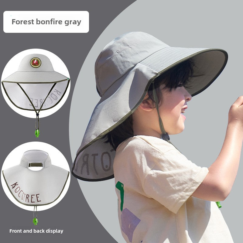 Kocotree Children's Sun Hat Summer UV Protection Baby Sun Hat Boys Girls Visor Sun Hat Wide Brim