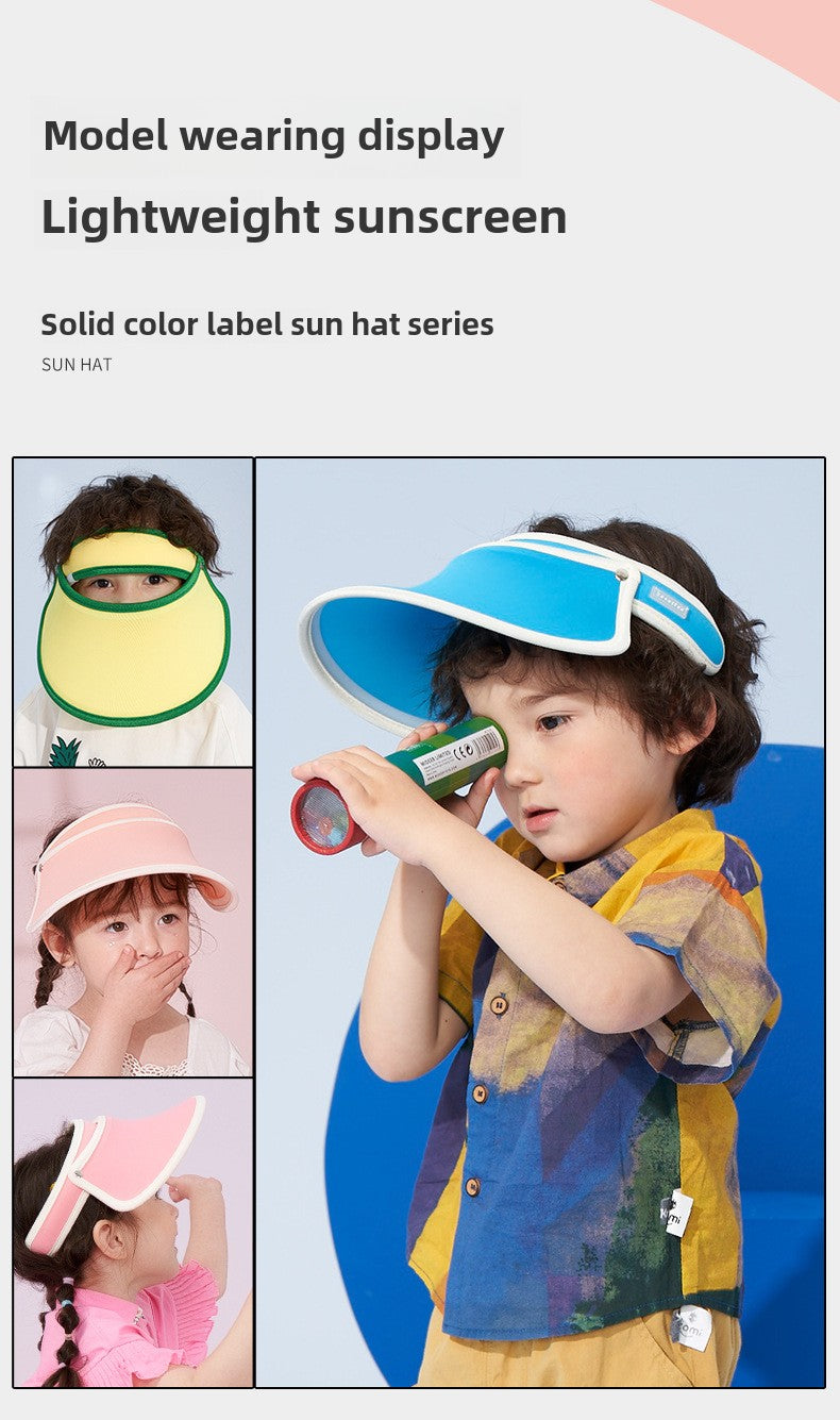 Kocotree Children's Sun Hat Boys Girls Summer Sun Visor Baby UV Protection Elementary School Hat