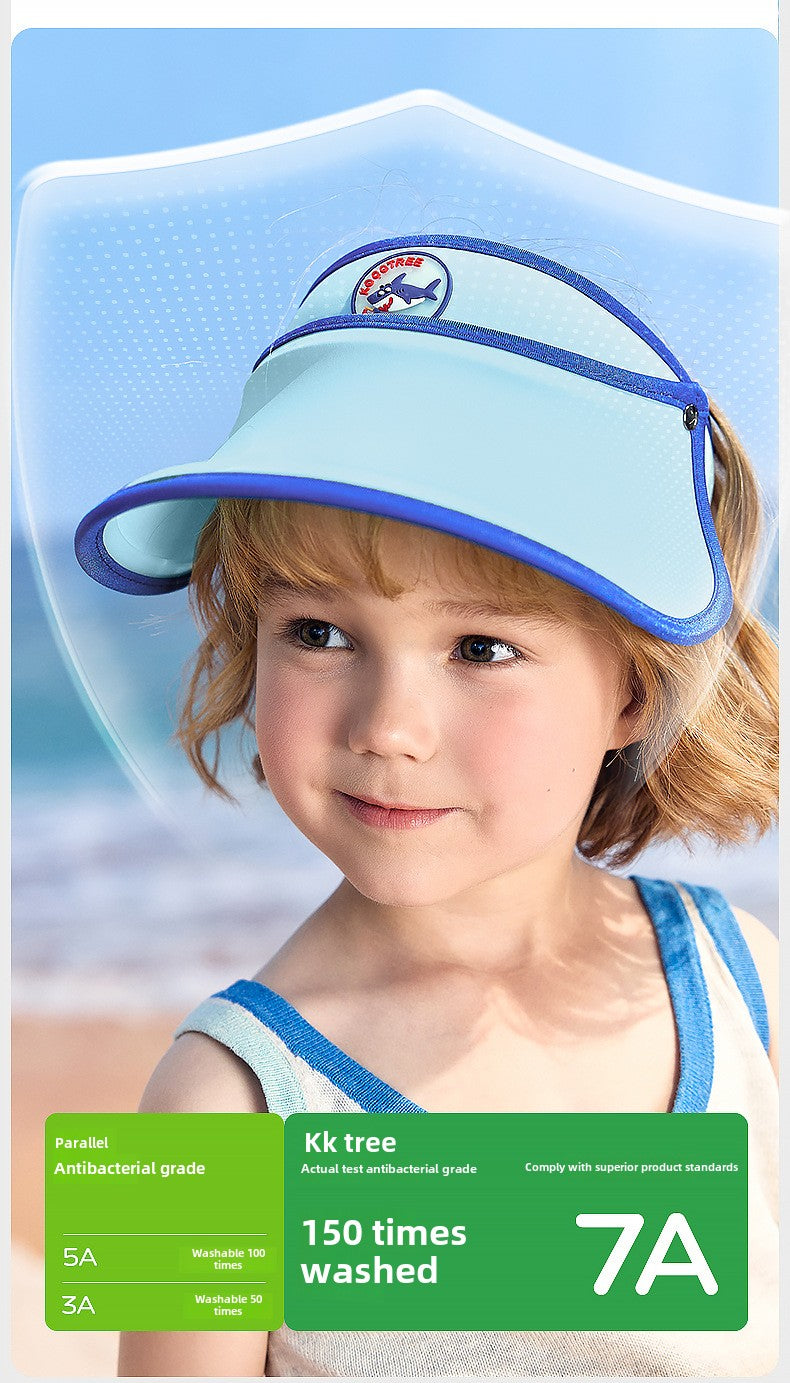 Kocotree Children's Sun Protection Hat Boys Baby Sun Hat Girls Summer Outdoor UV Protection Wide Brim Visor